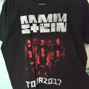 Rammstein 2017 tour concert shirt